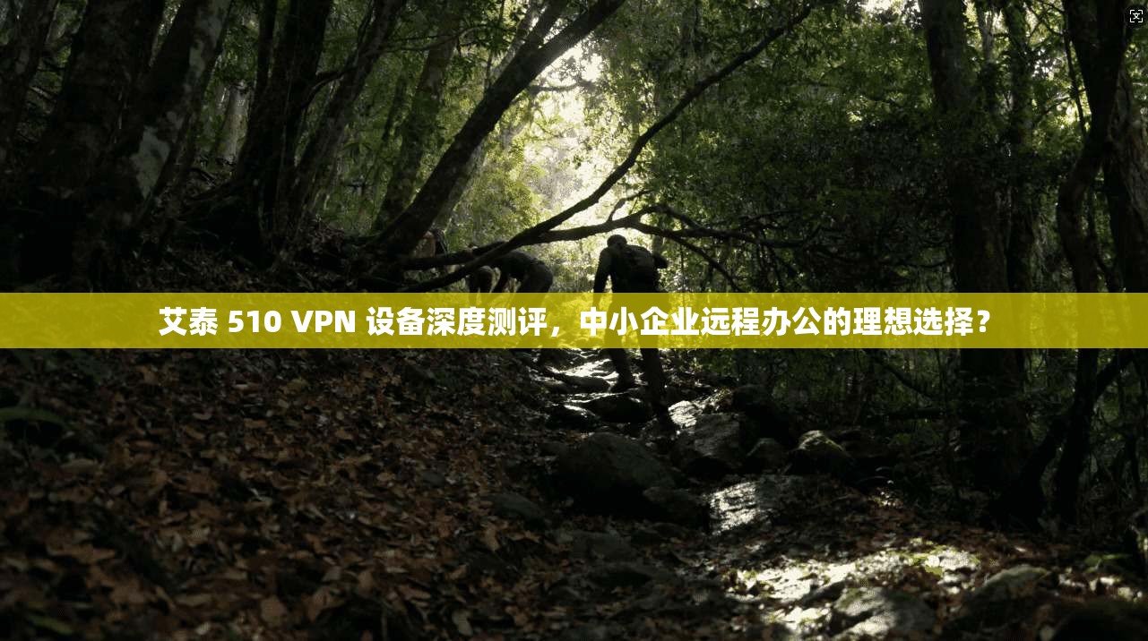 艾泰 510 VPN 设备深度测评，中小企业远程办公的理想选择？