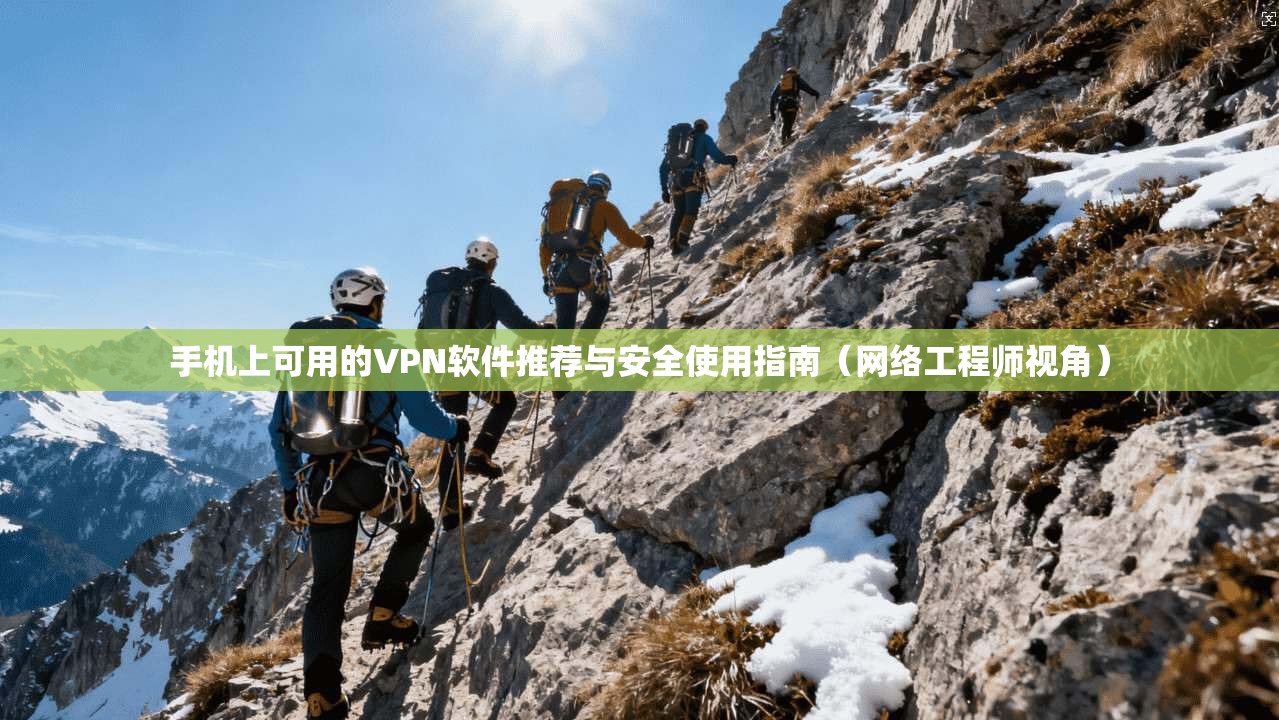 手机上可用的VPN软件推荐与安全使用指南（网络工程师视角）
