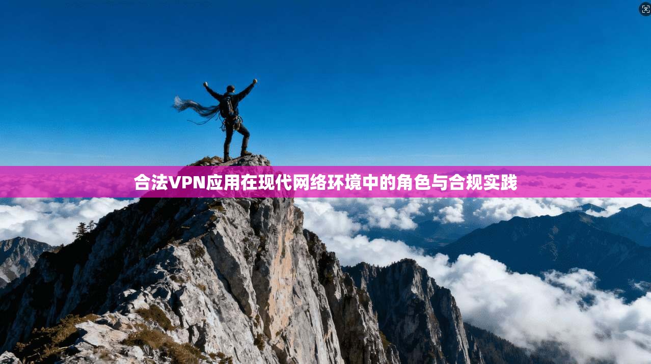 合法VPN应用在现代网络环境中的角色与合规实践