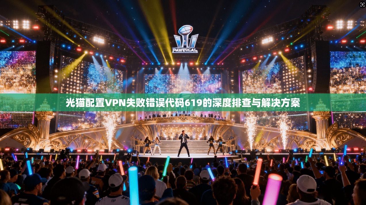 光猫配置VPN失败错误代码619的深度排查与解决方案