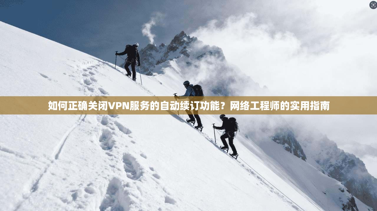 如何正确关闭VPN服务的自动续订功能？网络工程师的实用指南