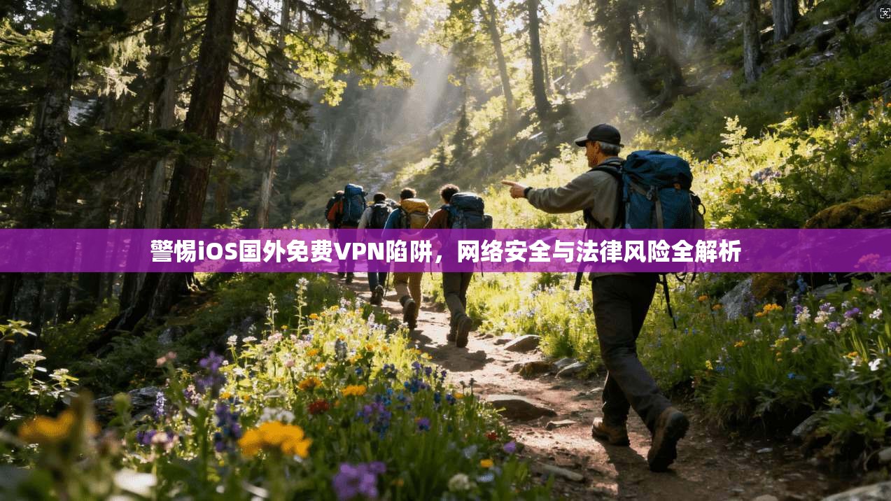 警惕iOS国外免费VPN陷阱，网络安全与法律风险全解析