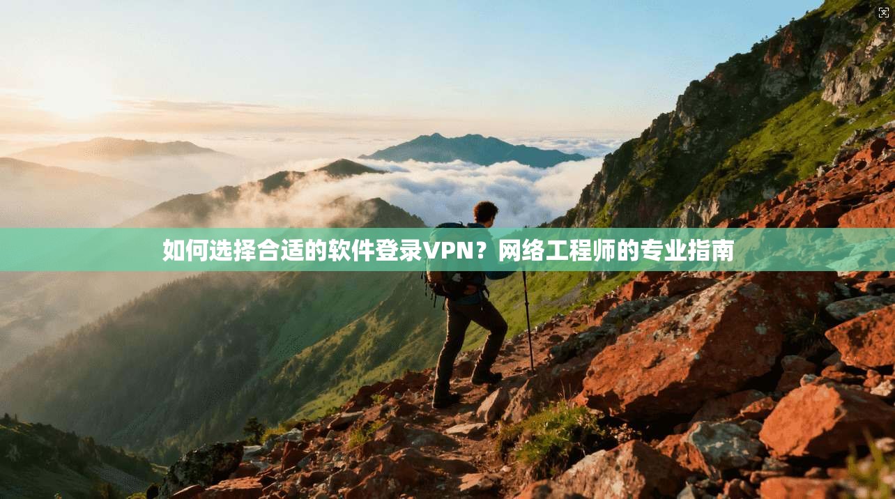 如何选择合适的软件登录VPN？网络工程师的专业指南