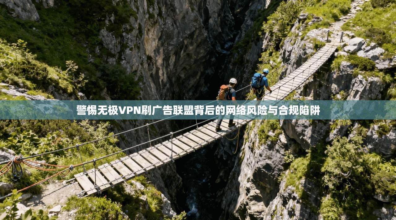 警惕无极VPN刷广告联盟背后的网络风险与合规陷阱