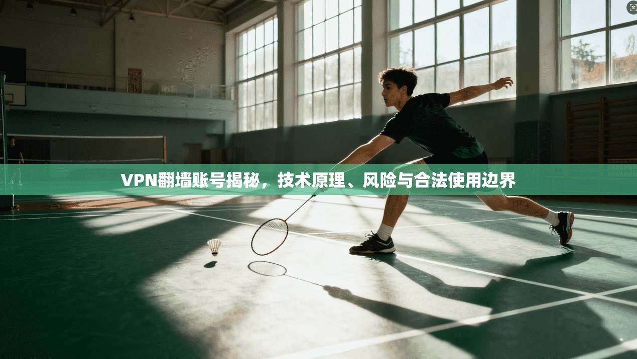 VPN翻墙账号揭秘，技术原理、风险与合法使用边界