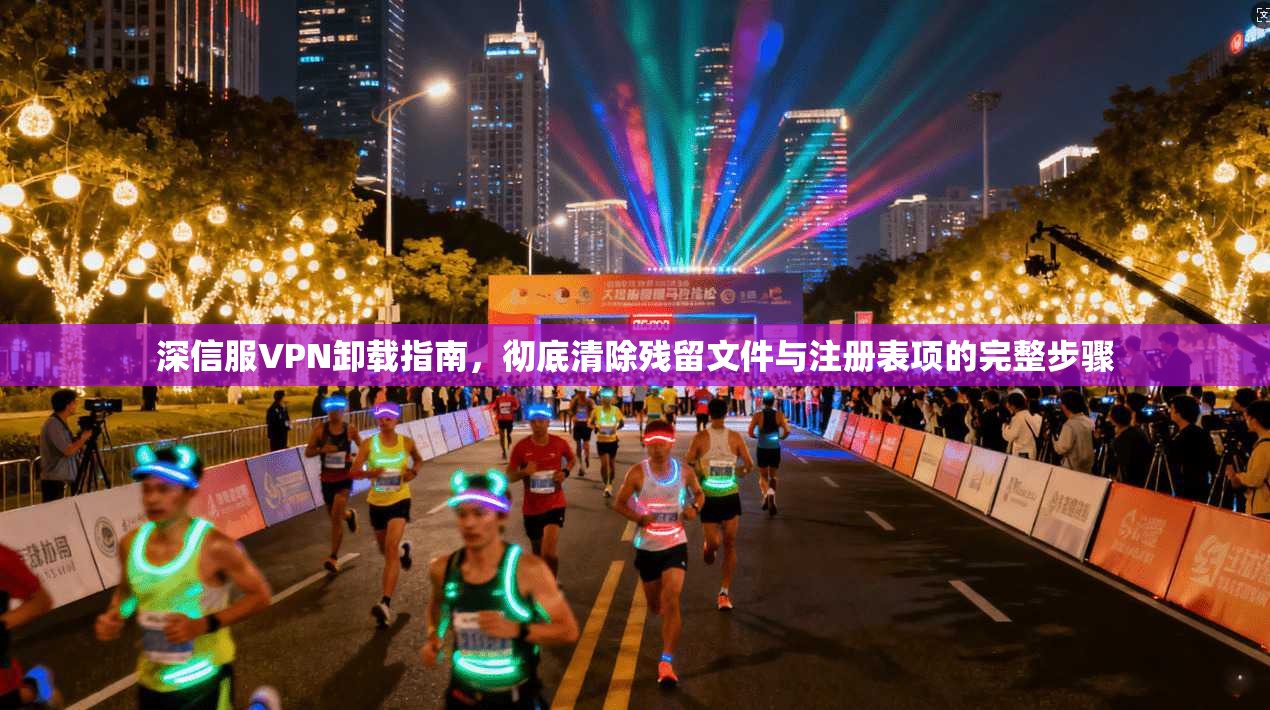 深信服VPN卸载指南，彻底清除残留文件与注册表项的完整步骤