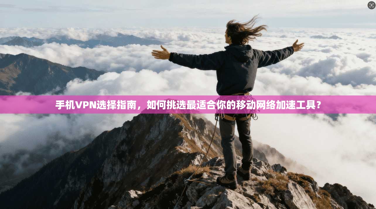 手机VPN选择指南，如何挑选最适合你的移动网络加速工具？