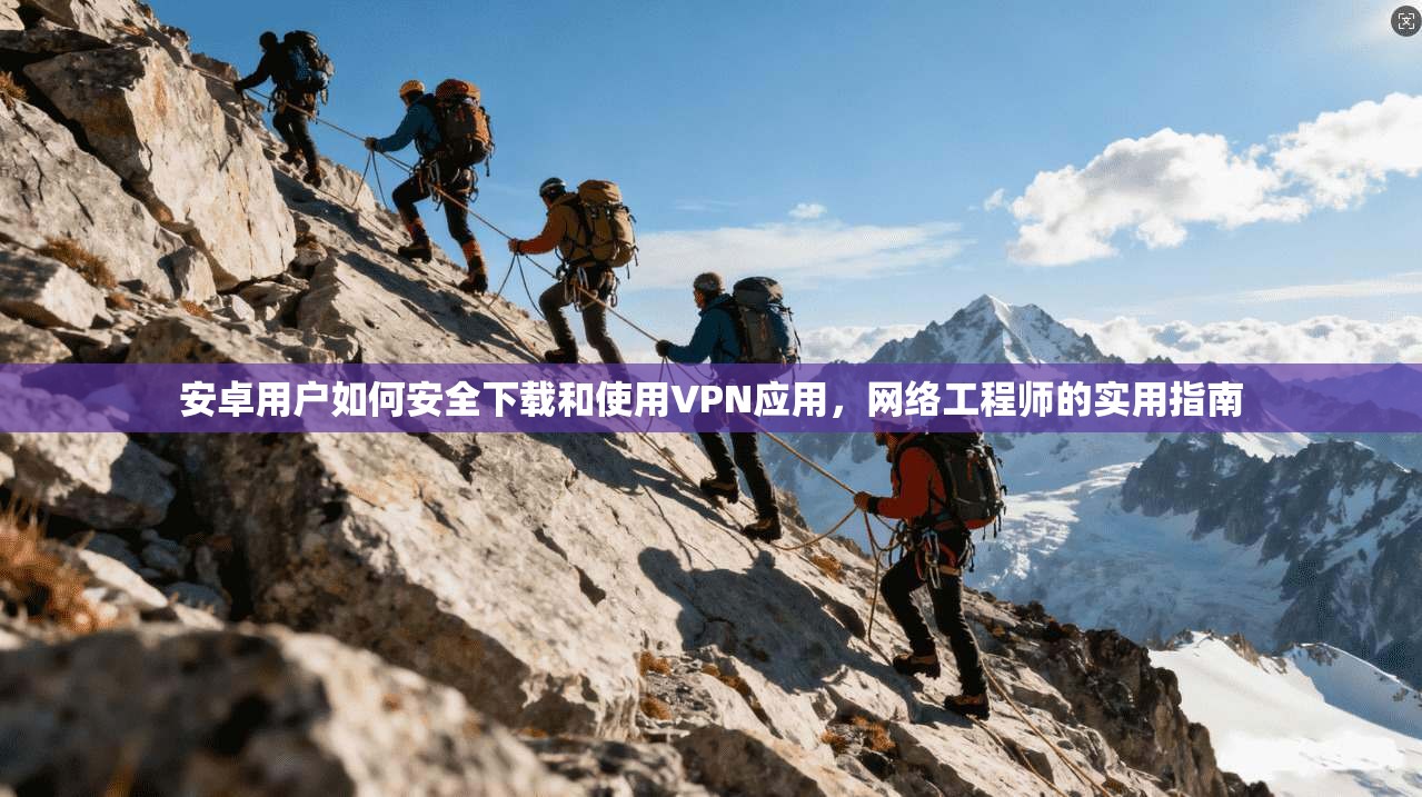 安卓用户如何安全下载和使用VPN应用，网络工程师的实用指南