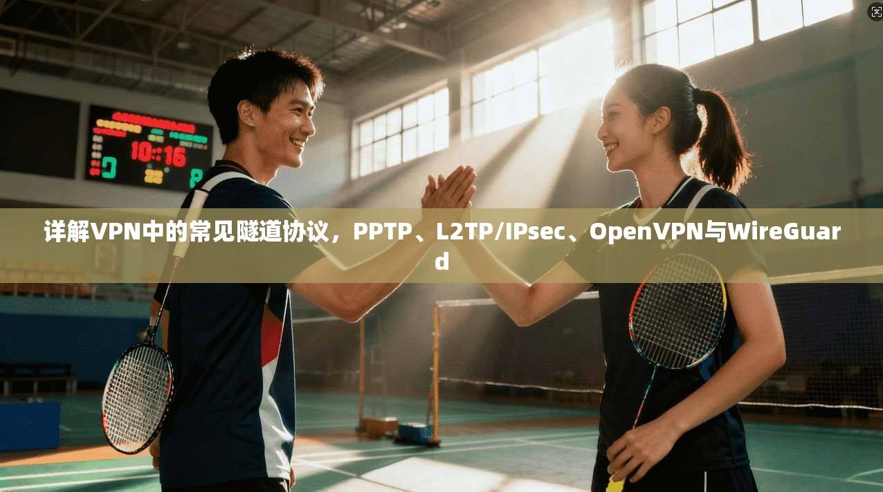 详解VPN中的常见隧道协议，PPTP、L2TP/IPsec、OpenVPN与WireGuard