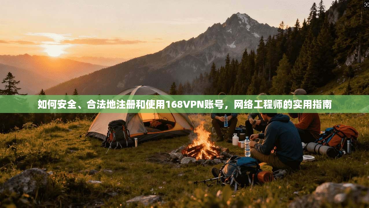如何安全、合法地注册和使用168VPN账号，网络工程师的实用指南