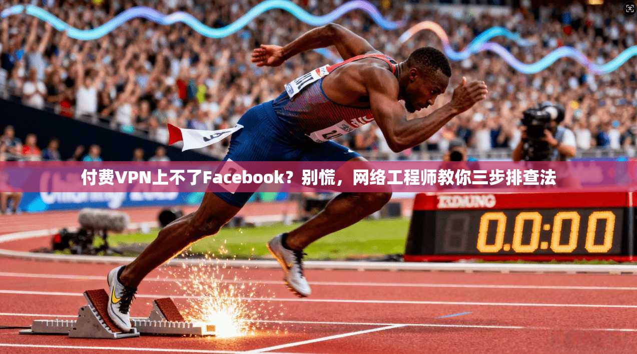 付费VPN上不了Facebook?别慌,网络工程师教你三步排查法