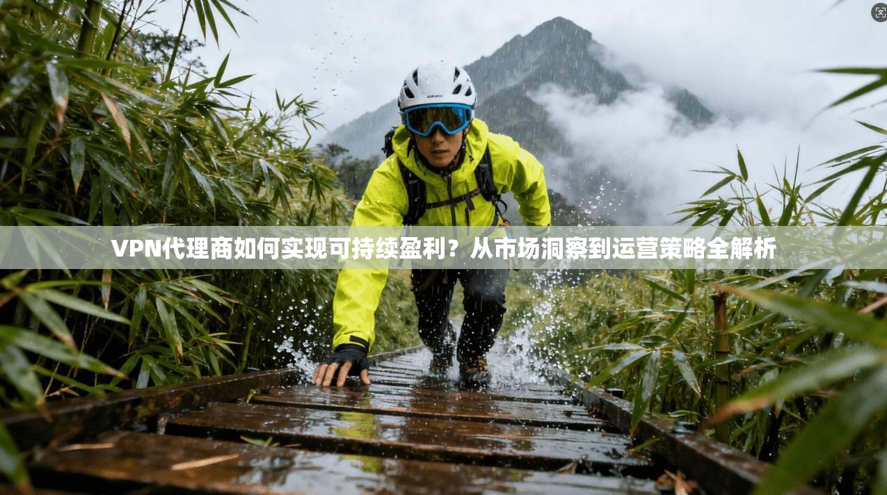 VPN代理商如何实现可持续盈利？从市场洞察到运营策略全解析