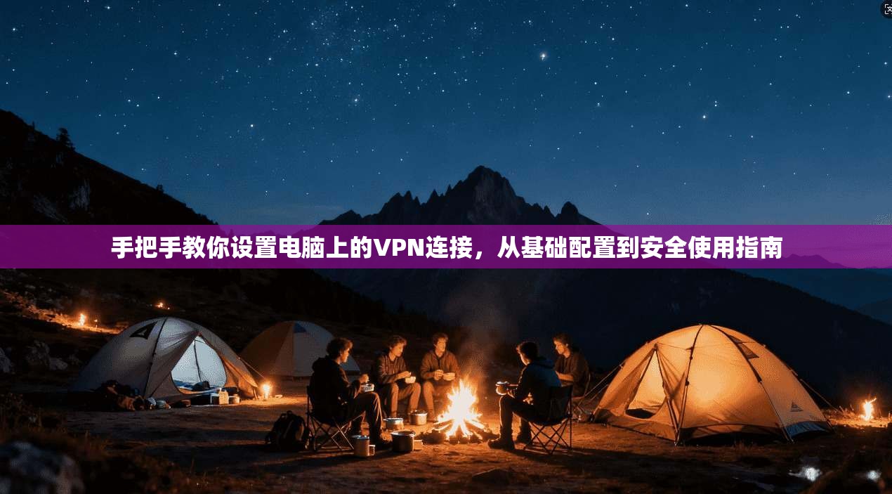 手把手教你设置电脑上的VPN连接，从基础配置到安全使用指南