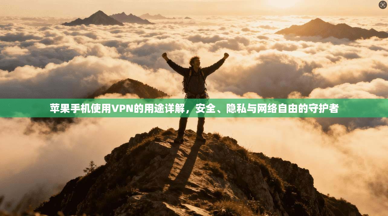 苹果手机使用VPN的用途详解，安全、隐私与网络自由的守护者