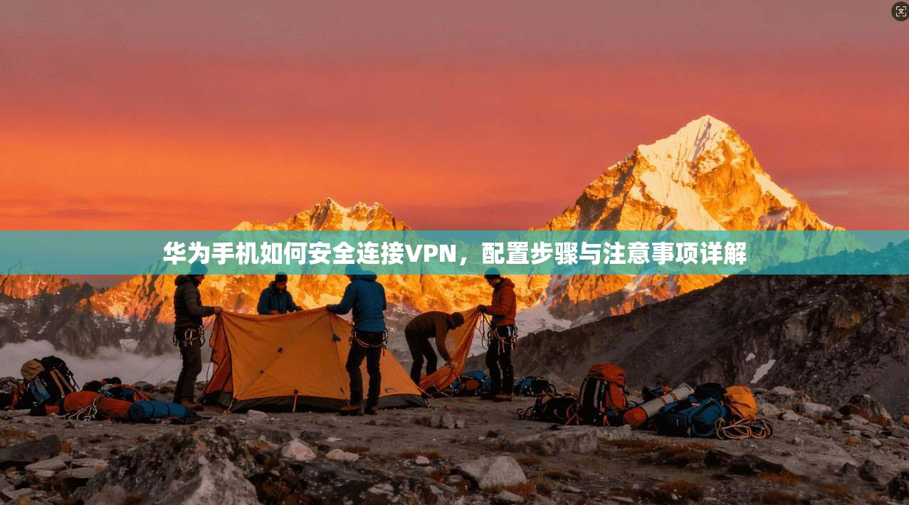 华为手机如何安全连接VPN,配置步骤与注意事项详解