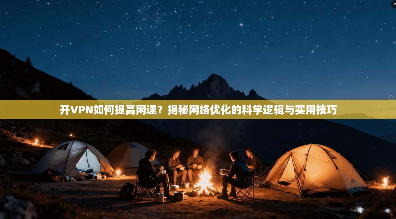 开VPN如何提高网速?揭秘网络优化的科学逻辑与实用技巧