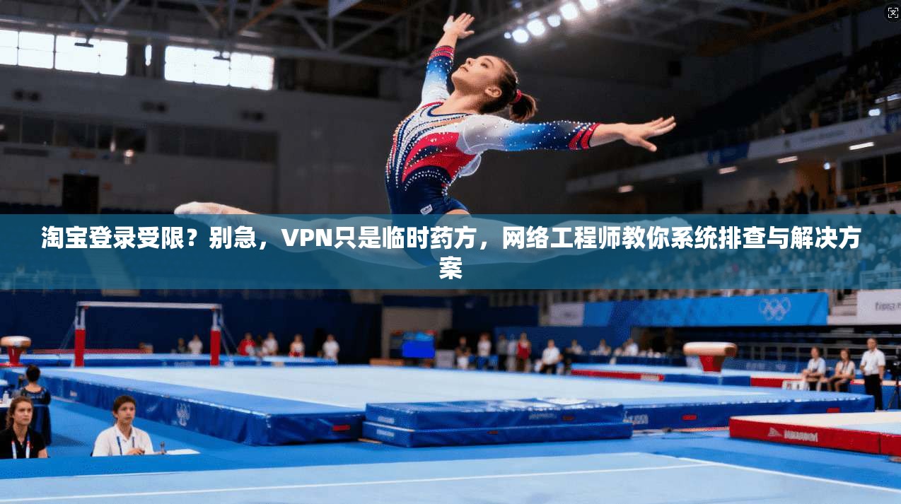 淘宝登录受限？别急，VPN只是临时药方，网络工程师教你系统排查与解决方案