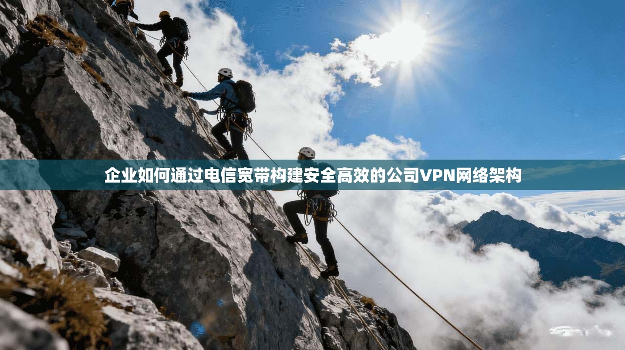 企业如何通过电信宽带构建安全高效的公司VPN网络架构