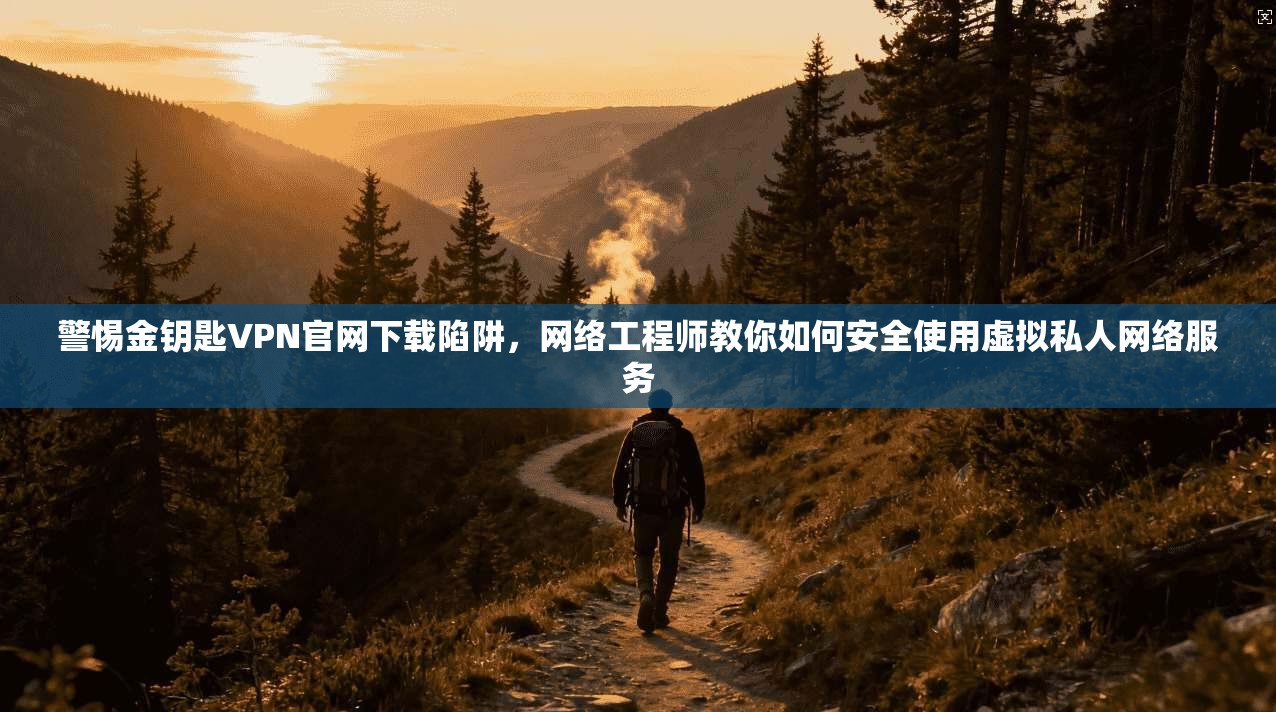 警惕金钥匙VPN官网下载陷阱，网络工程师教你如何安全使用虚拟私人网络服务