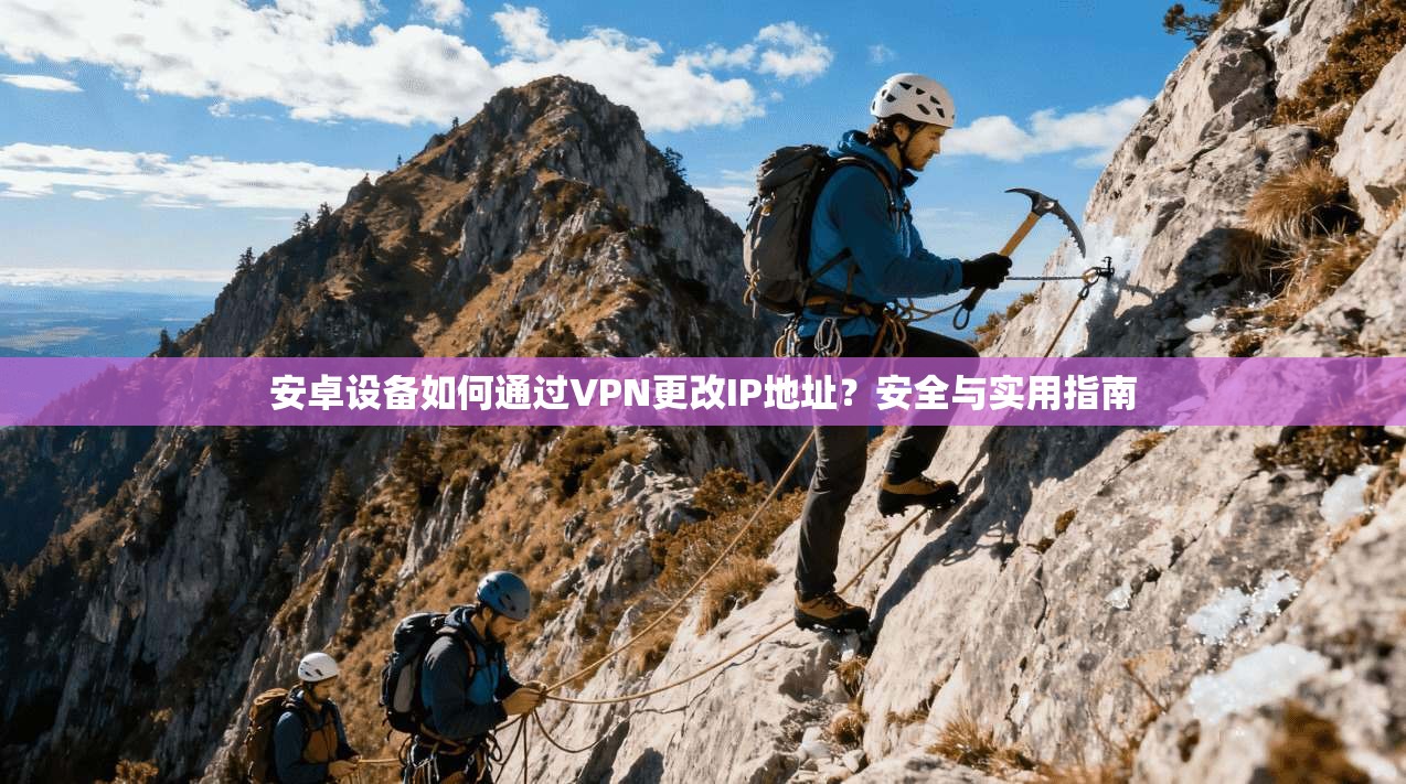 安卓设备如何通过VPN更改IP地址?安全与实用指南