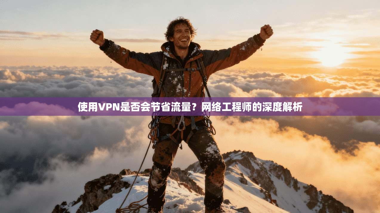 使用VPN是否会节省流量？网络工程师的深度解析