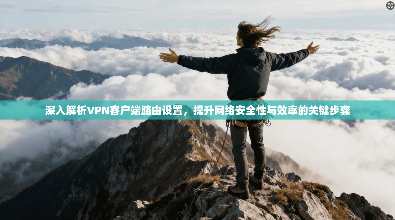 深入解析VPN客户端路由设置，提升网络安全性与效率的关键步骤