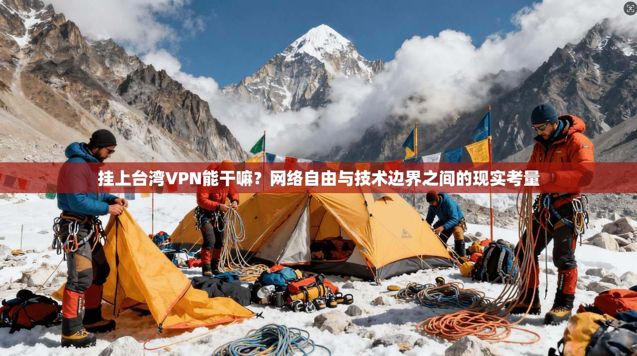 挂上台湾VPN能干嘛？网络自由与技术边界之间的现实考量