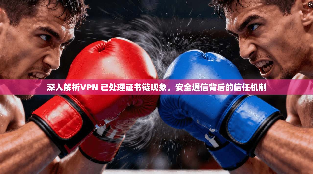 深入解析VPN 已处理证书链现象，安全通信背后的信任机制