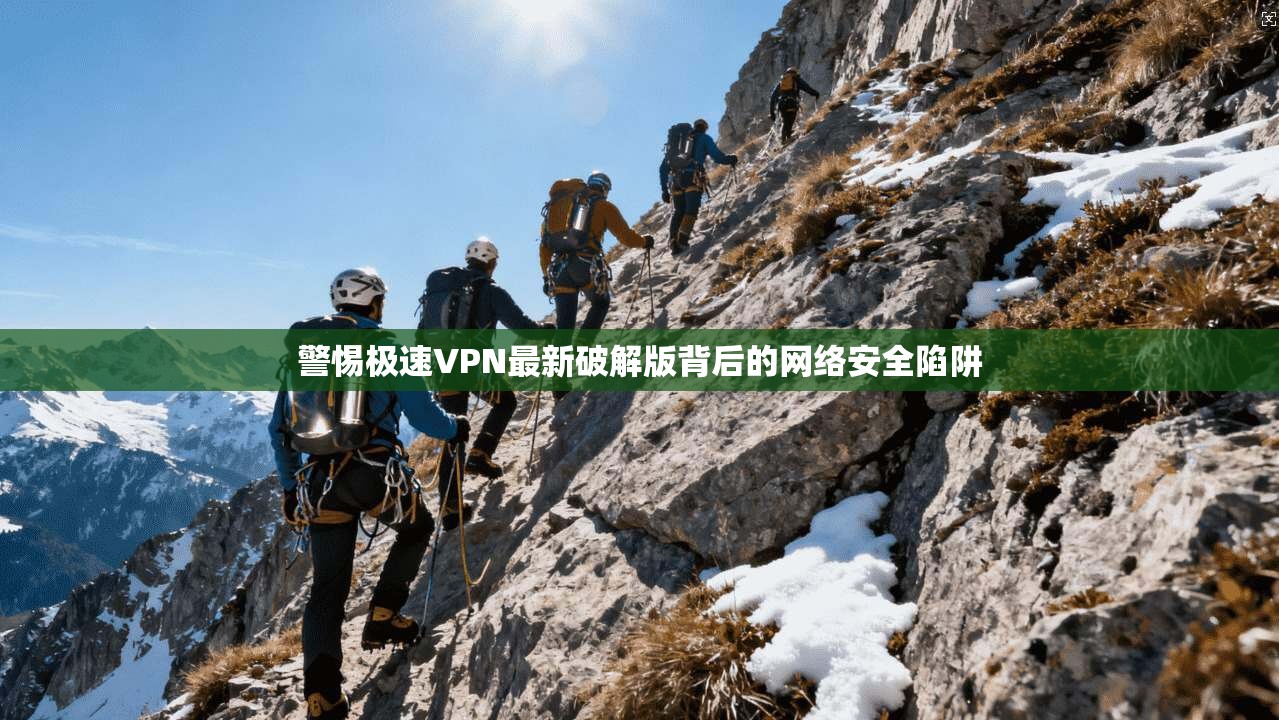 警惕极速VPN最新破解版背后的网络安全陷阱