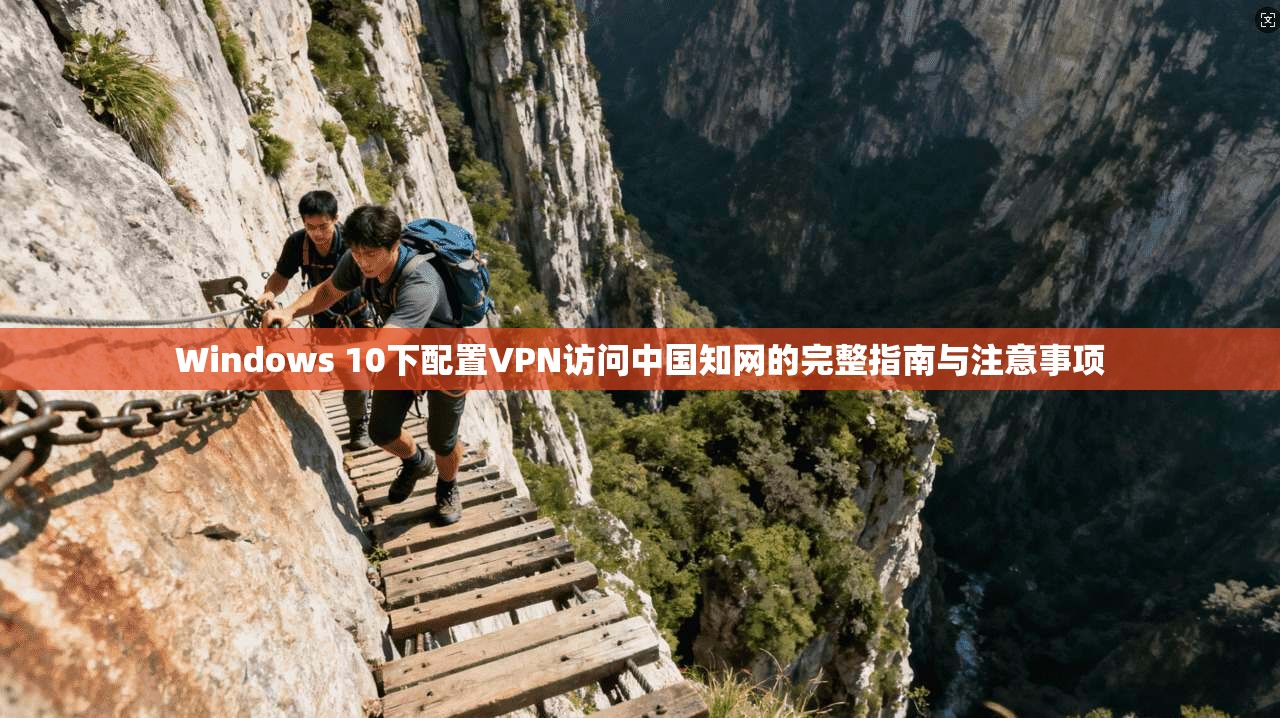 Windows 10下配置VPN访问中国知网的完整指南与注意事项