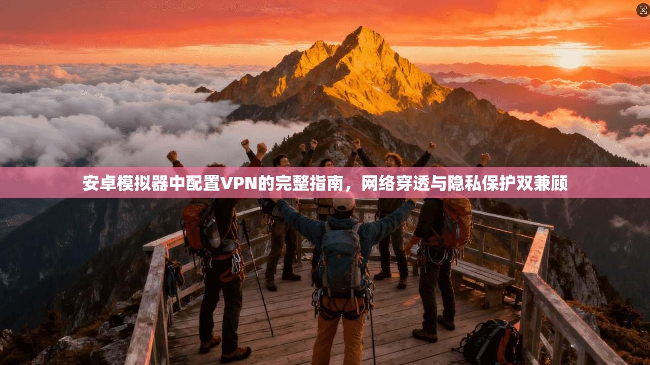安卓模拟器中配置VPN的完整指南,网络穿透与隐私保护双兼顾