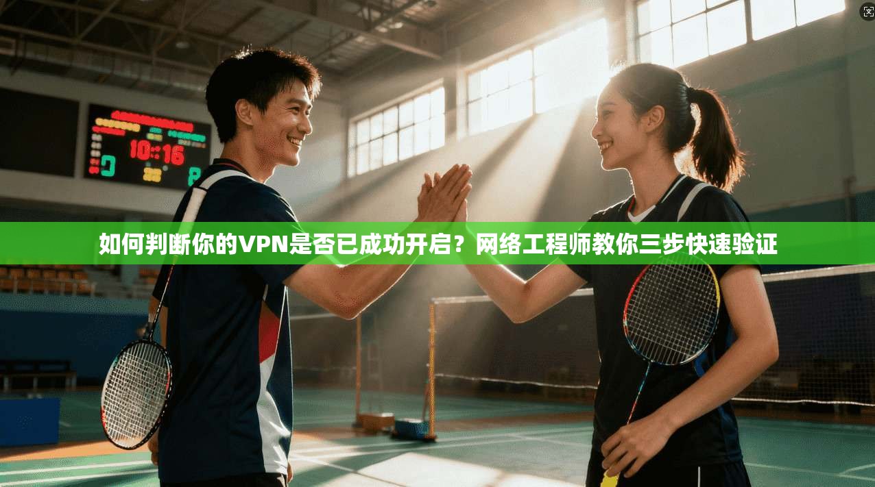 如何判断你的VPN是否已成功开启?网络工程师教你三步快速验证