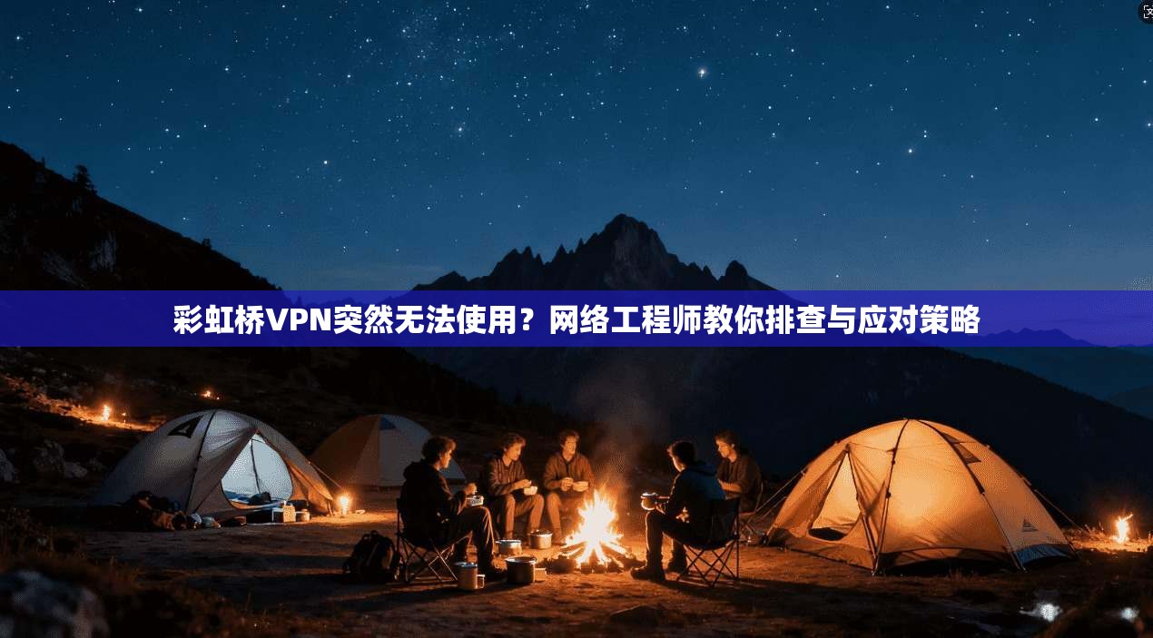 彩虹桥VPN突然无法使用？网络工程师教你排查与应对策略