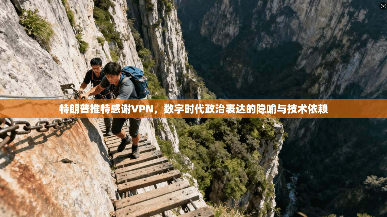 特朗普推特感谢VPN，数字时代政治表达的隐喻与技术依赖