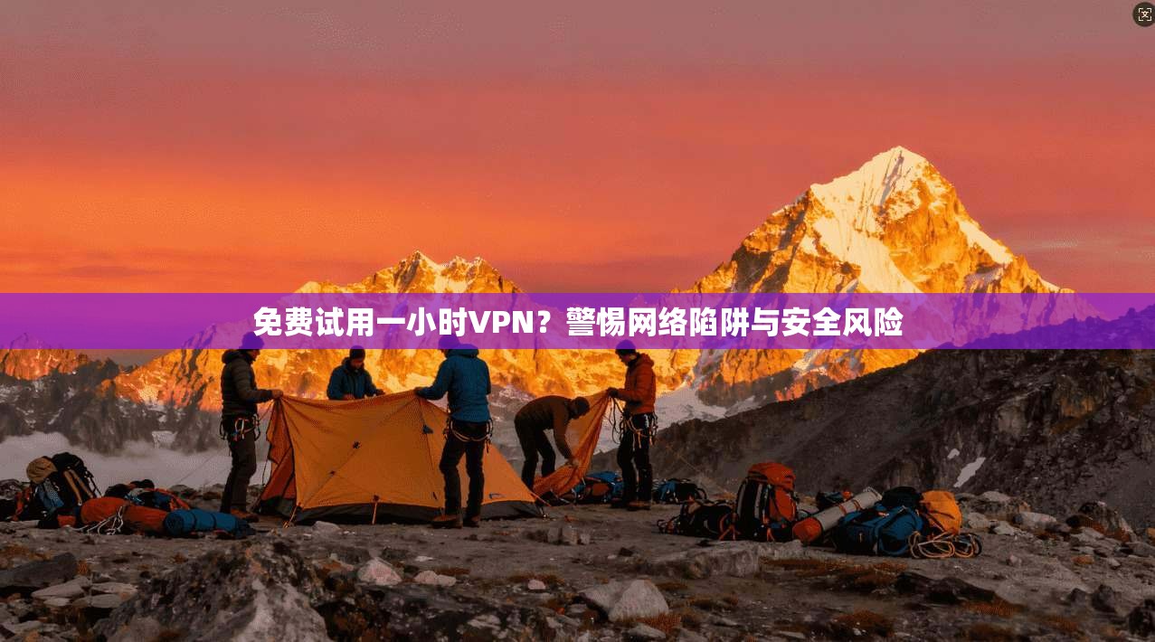 免费试用一小时VPN?警惕网络陷阱与安全风险