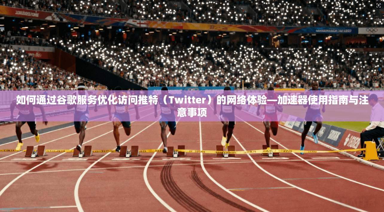 如何通过谷歌服务优化访问推特（Twitter）的网络体验—加速器使用指南与注意事项