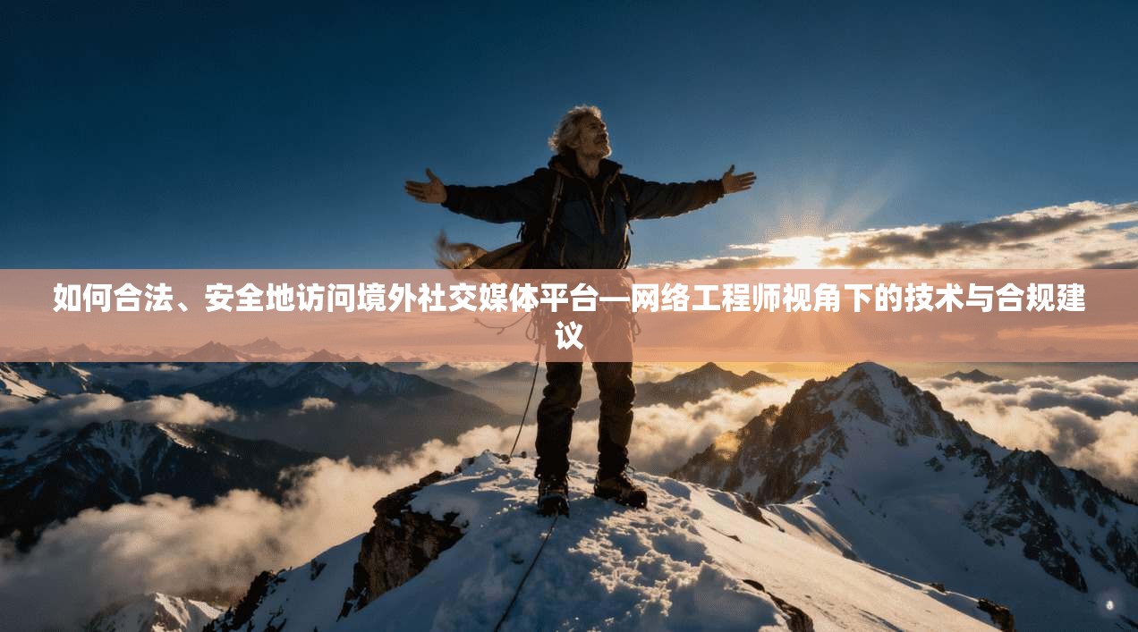 如何合法、安全地访问境外社交媒体平台—网络工程师视角下的技术与合规建议