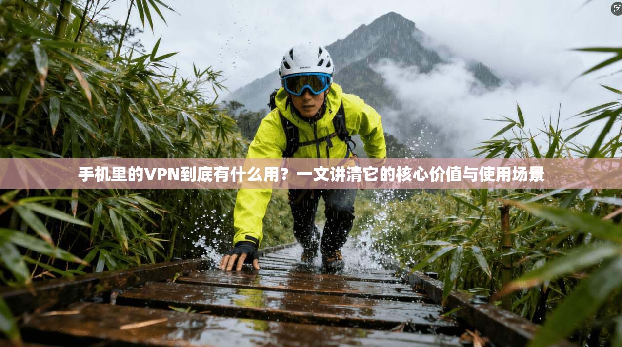 手机里的VPN到底有什么用？一文讲清它的核心价值与使用场景