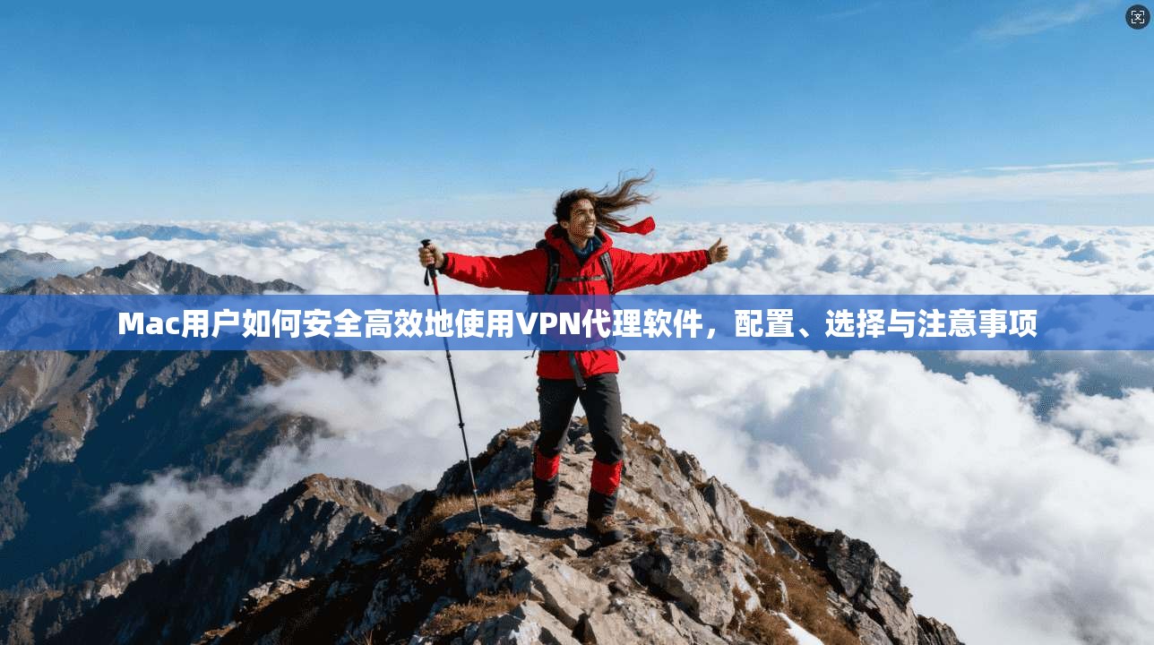 Mac用户如何安全高效地使用VPN代理软件，配置、选择与注意事项