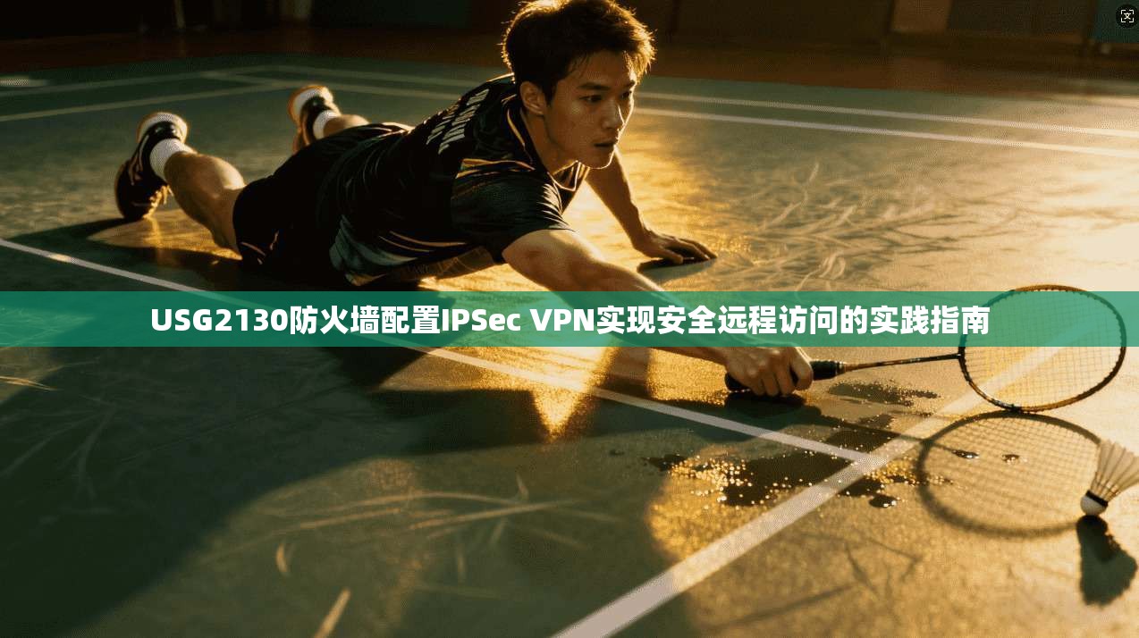 USG2130防火墙配置IPSec VPN实现安全远程访问的实践指南