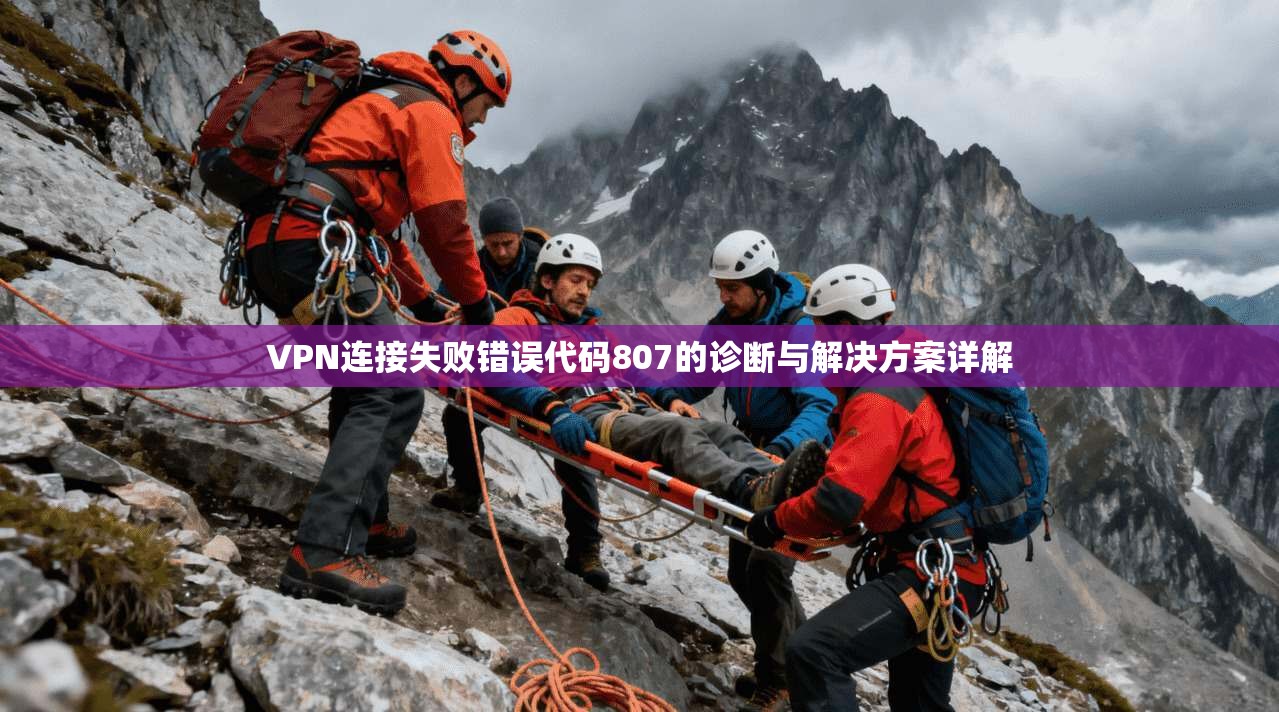 VPN连接失败错误代码807的诊断与解决方案详解