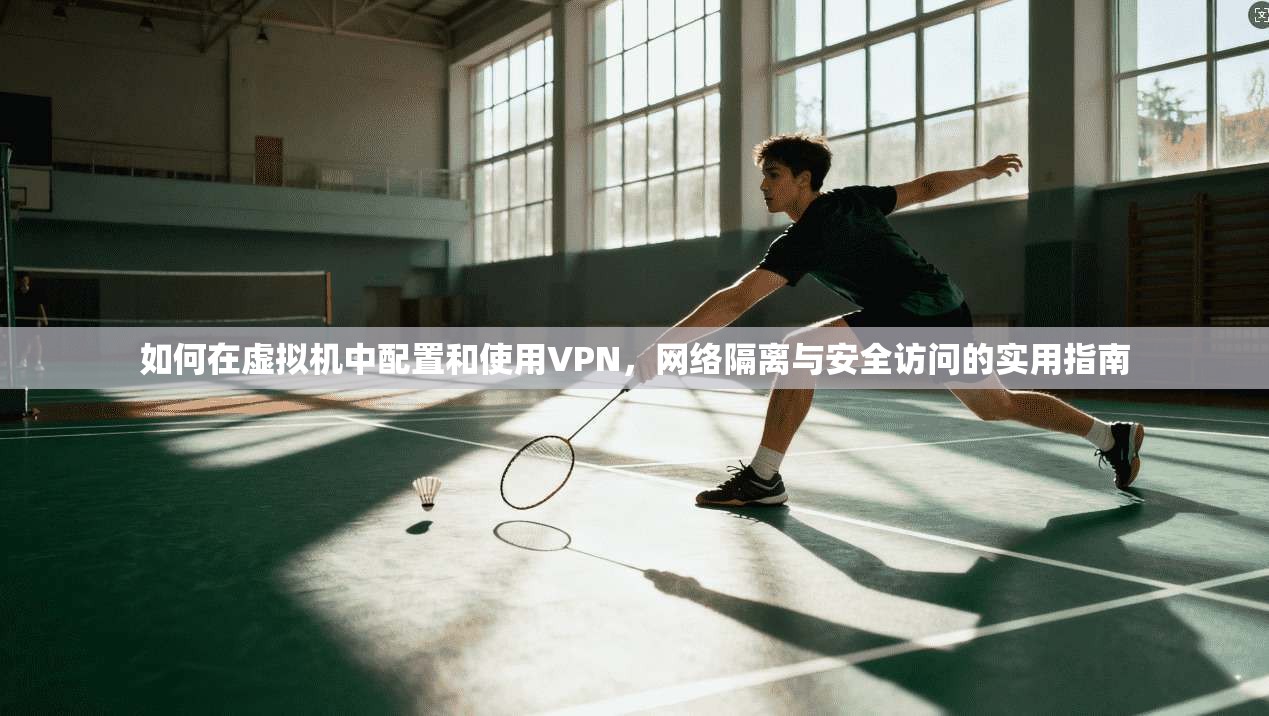 如何在虚拟机中配置和使用VPN,网络隔离与安全访问的实用指南