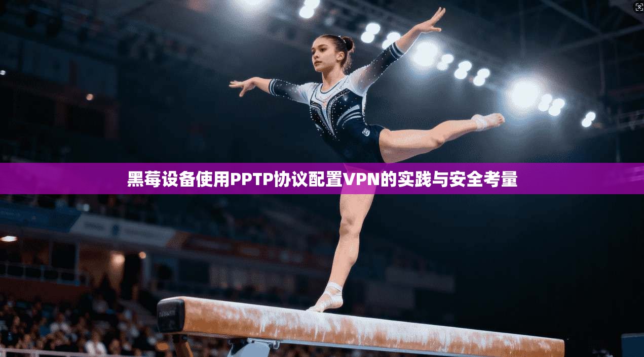 黑莓设备使用PPTP协议配置VPN的实践与安全考量